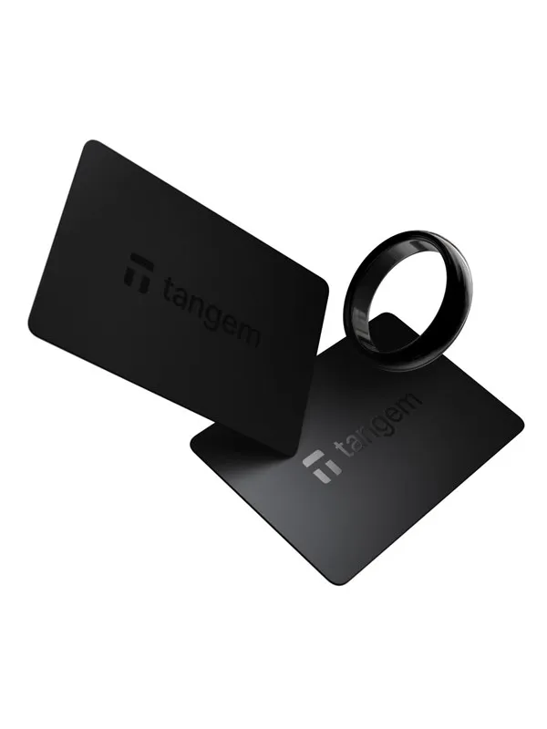 Tangem Crypto Hardware Ring - size 10 + set of 2 C