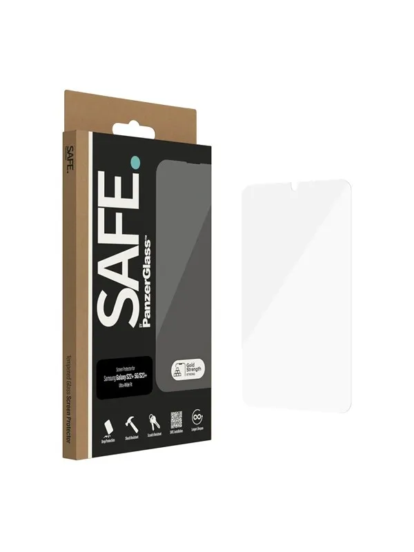 SAFE by PanzerGlass Screen Protector Samsung Galaxy S22 Plus 5G | S23 Plus | Ultra-Wide Fit