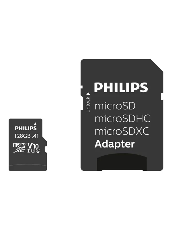 Philips FM12MP45B - flash memory card - 128 GB - SDXC