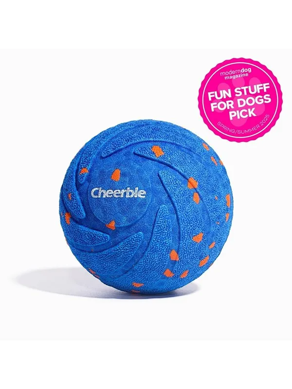 Cheerble Wicked Ball Air Ball Pet Toy (Blue)
