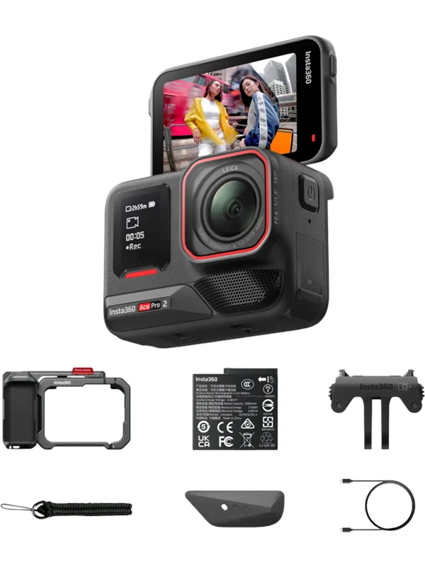 Insta360 Ace Pro 2 Single Battery Xplorer Bundle - Dark Gray
