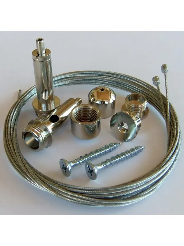 Teknisk Belysnings Industri Wire suspension set complet 2m