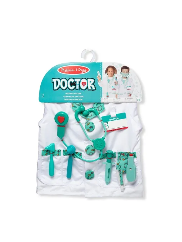 Melissa & Doug Role Play Costume Set Doctor