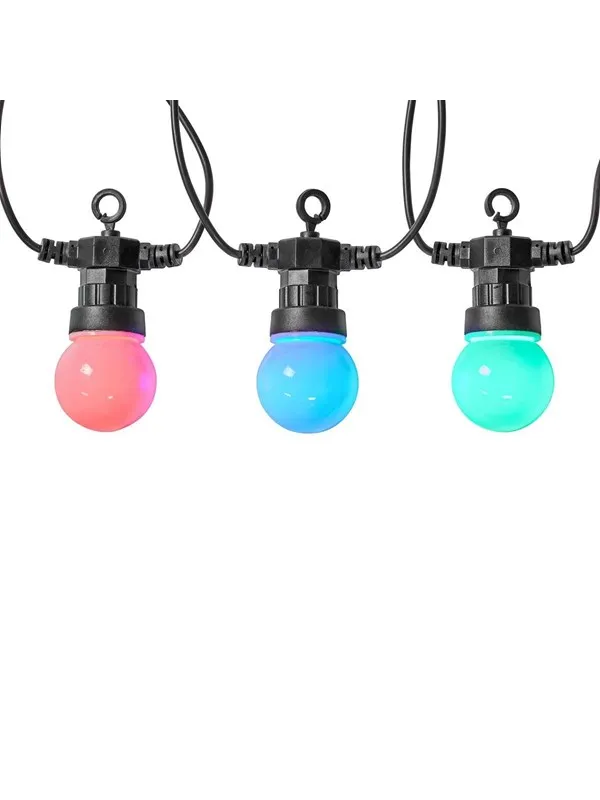 Nedis SmartLife Party Lyskjede - 10 meter med 20 pærer - RGB