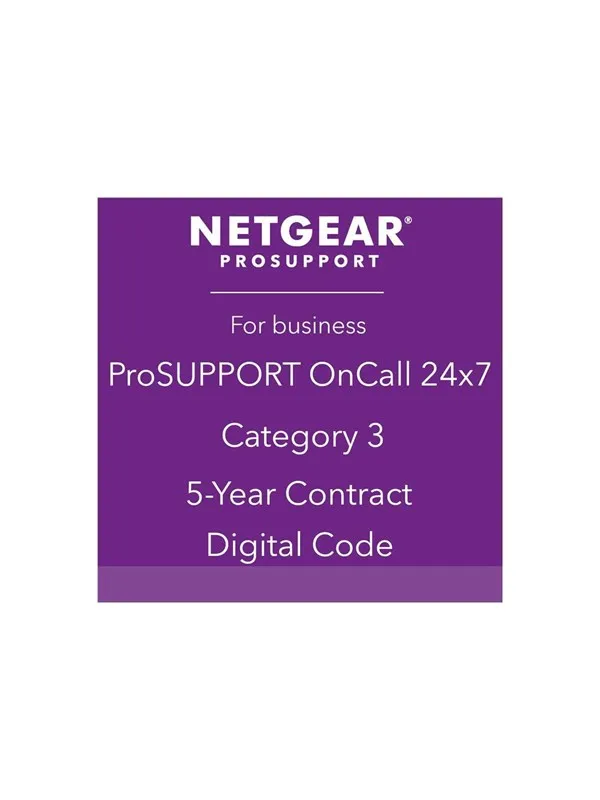 Netgear ProSupport OnCall 24x7 Category 3 - teknisk understøtning
