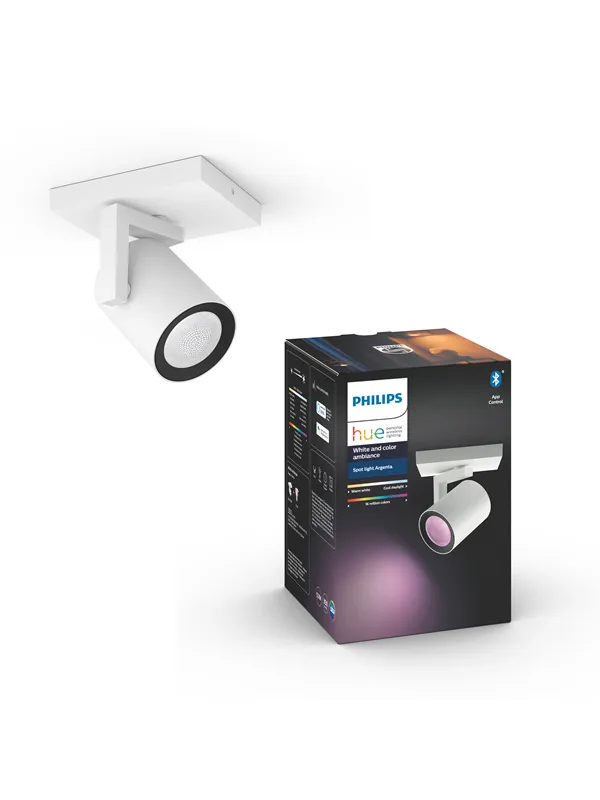 Philips Hue Argenta Single Spot - Hvit