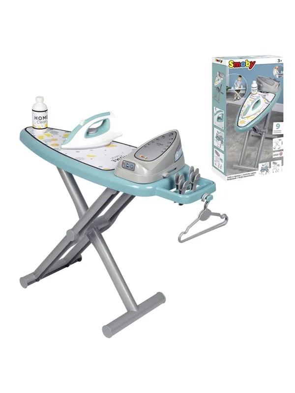 Smoby  IRONING BOARD + STEAM IRON