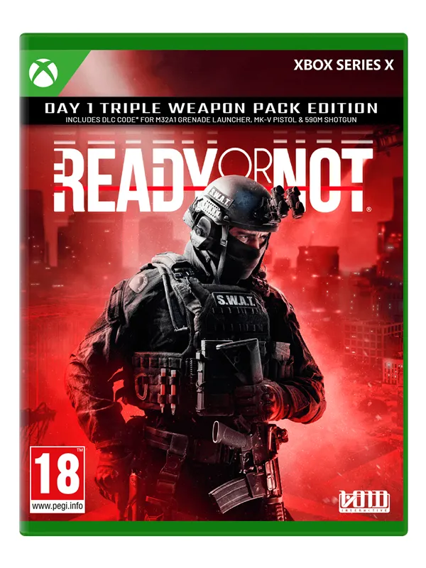 Ready or Not (D1 Triple Weapon Pack Edition) - Microsoft Xbox Series X - FPS