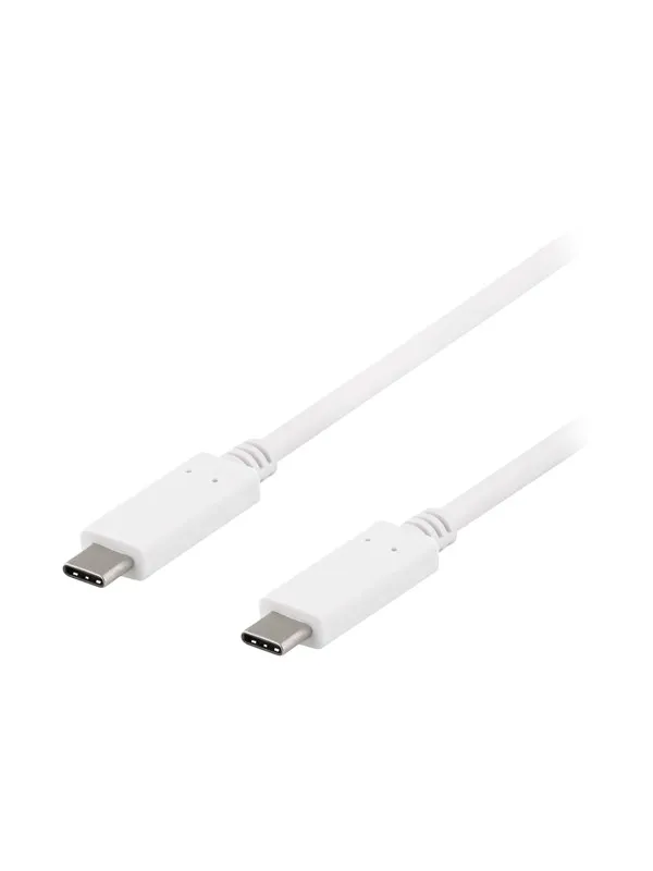 Deltaco - USB-C cable - USB-C to USB-C - 50 cm