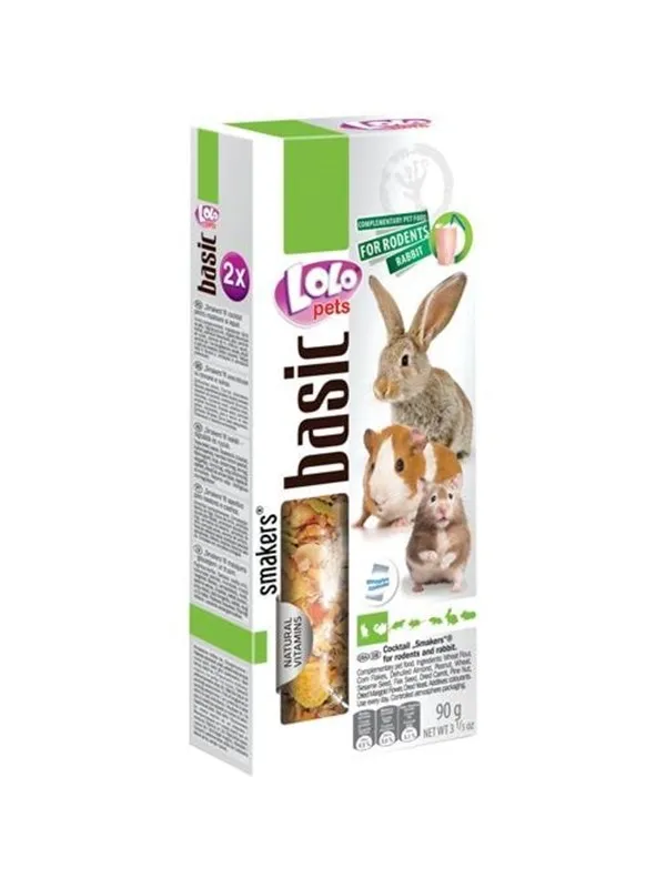 Lolo Pets 2xseed sticks rodent/rabbit cocktail