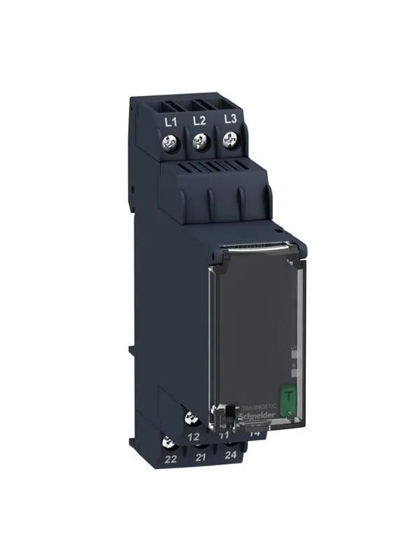 Schneider Electric Zelio control relay for 3-phase detection of phase-loss and