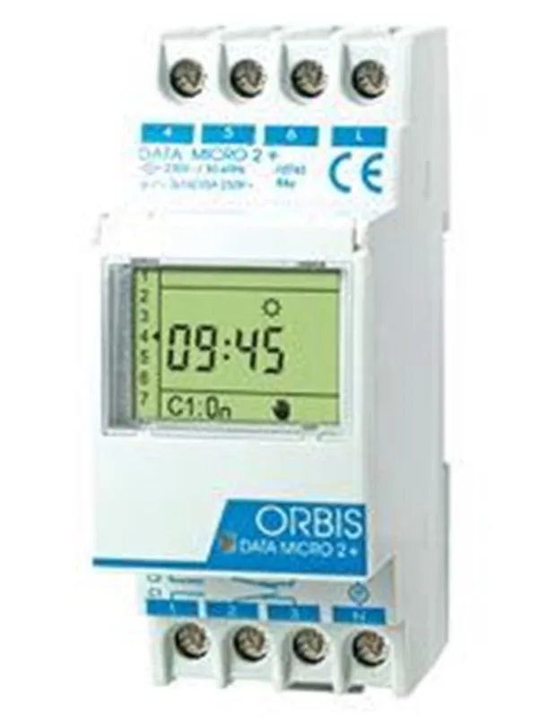 ELTECO Orbis digital time switch w/ power reserve 2 channels