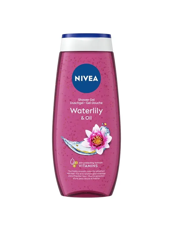 Nivea Caring Shower Gel Waterlily & Oil 250 ml