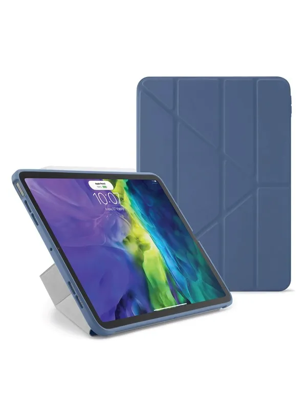 Pipetto iPad Air 10.9" Origami Case (Color: Navy)