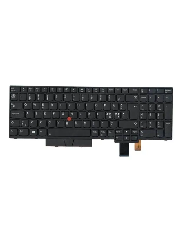 Lenovo Lite-On SN8361BL - Bærbart tastatur - til utskifting - Nordisk - Svart