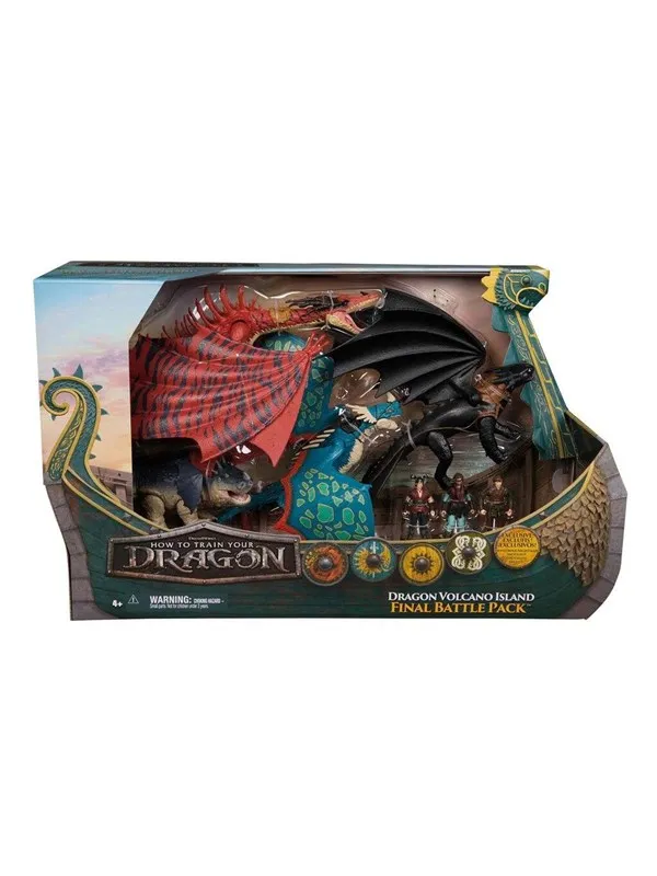 Disney Movie Dragon Island Final Battle Set