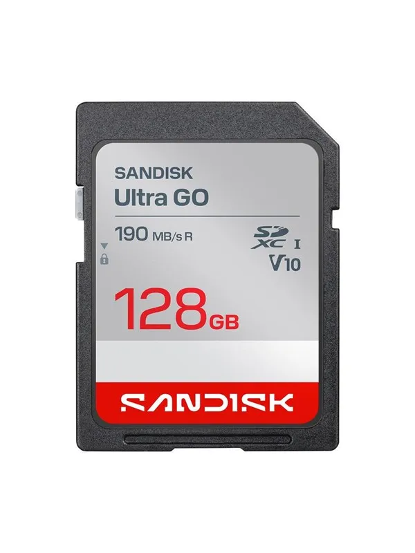 SANDISK Ultra GO SD - 190MB/s - 128GB