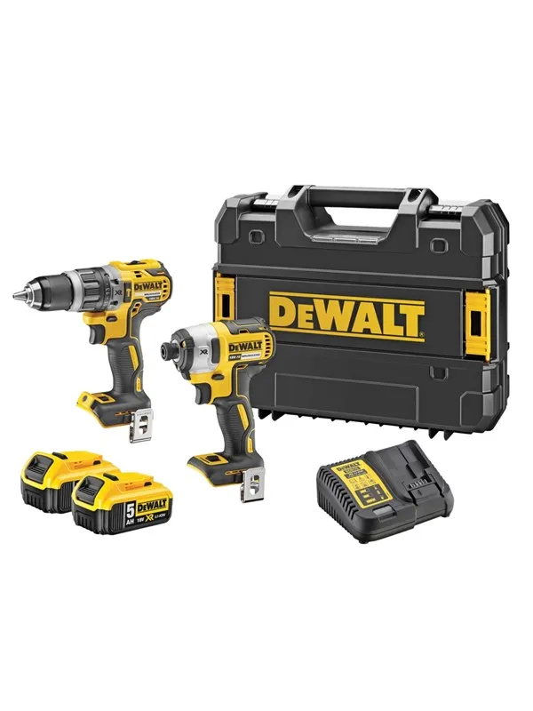 Dewalt DCK266P2T 18V XR Brushless Twin Kit - 2 X 5Ah