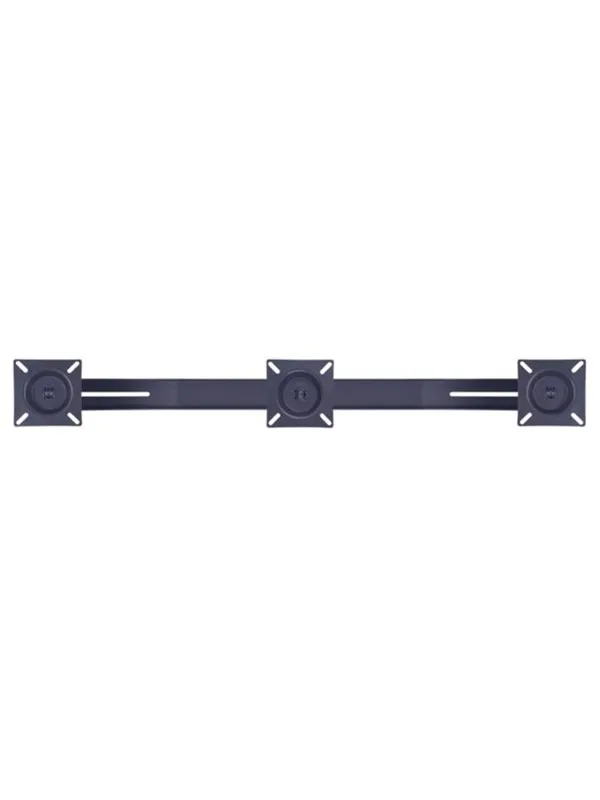 Multibrackets M Public Display Stand Triple Screen Mount 10"-24" Black - Max - recommended for