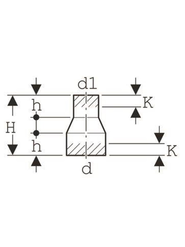 Geberit Reducer pe-hd d110/56 concentric