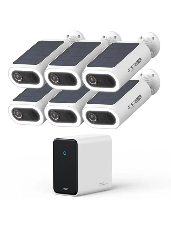 Aosu 4K SolarCam P1 Max - 6-Cam Kit