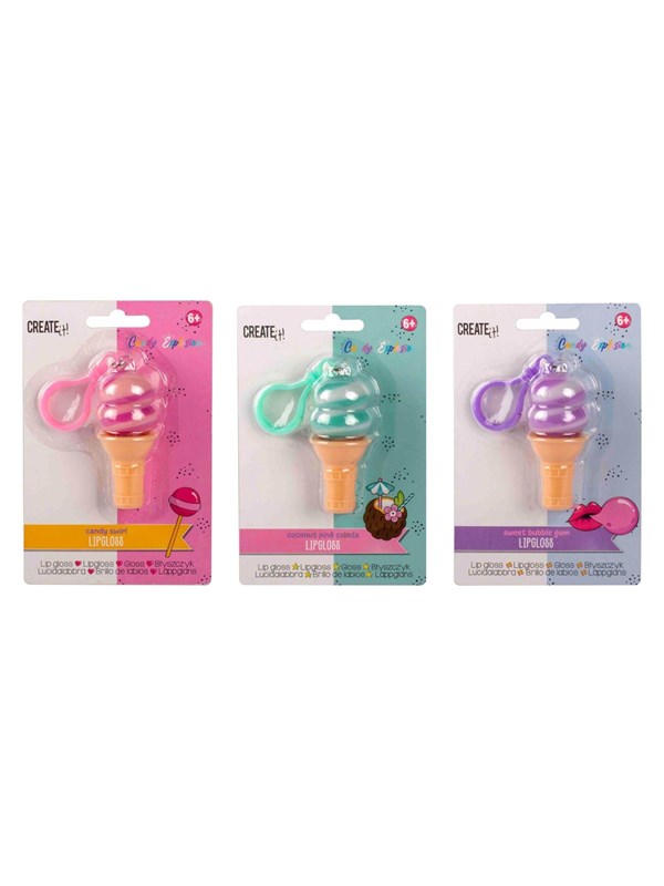 Canenco Create It! Candy Explosion Lip Gloss Ice Cream Key