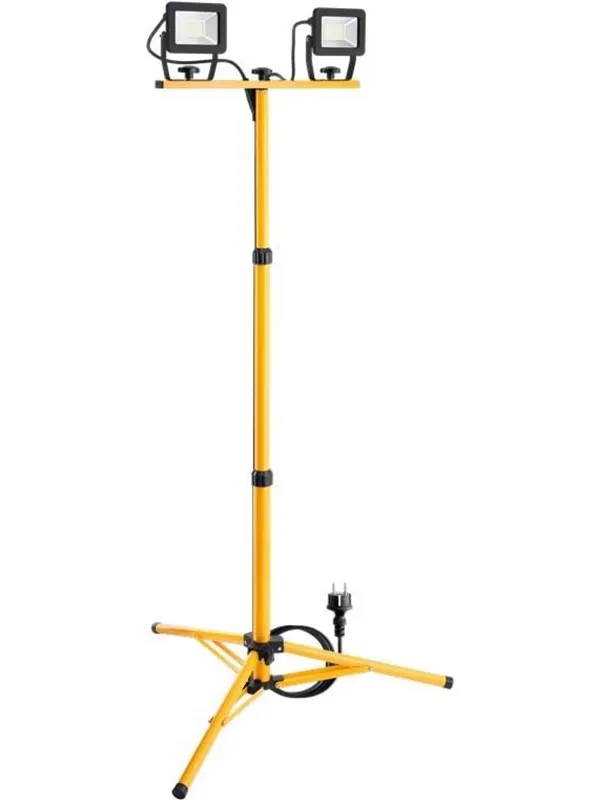 Goobay LED work light with telescopic tripod 2 x 20 W