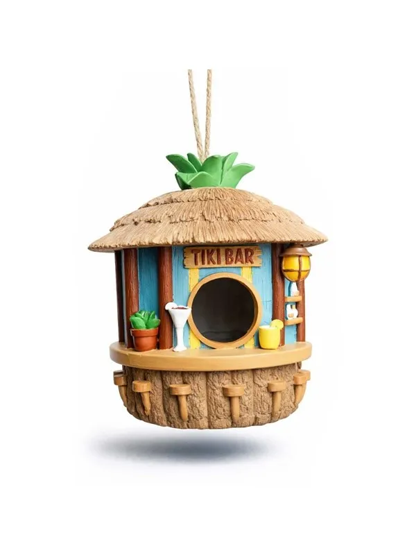 Mikamax Tiki Bar Birdhouse