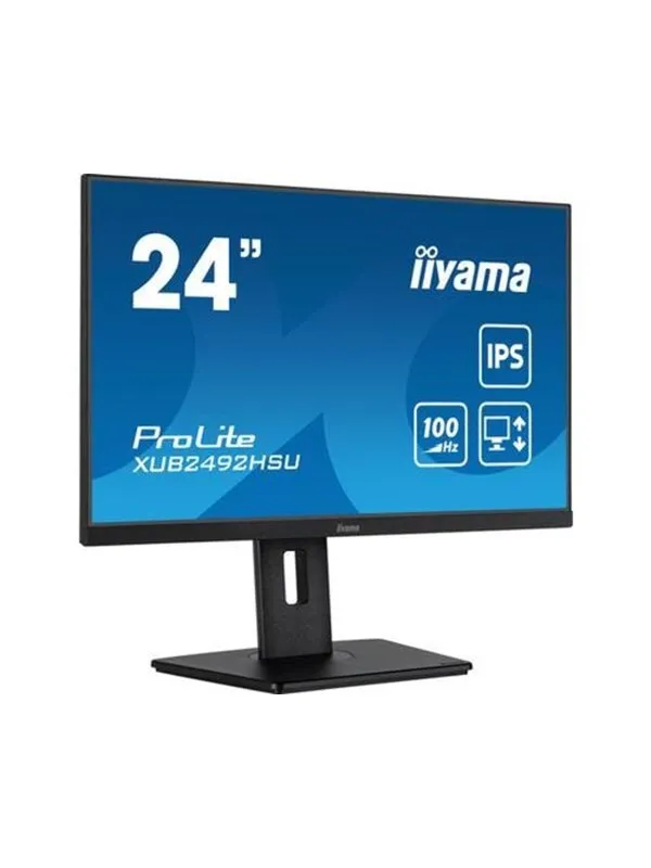 24" iiyama ProLite XUB2492HSU-B6 - 1920x1080 - 100Hz - IPS