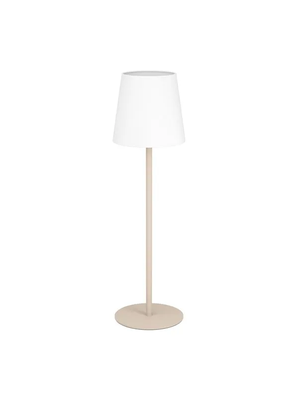 EGLO FIORANA table lamp sand/white