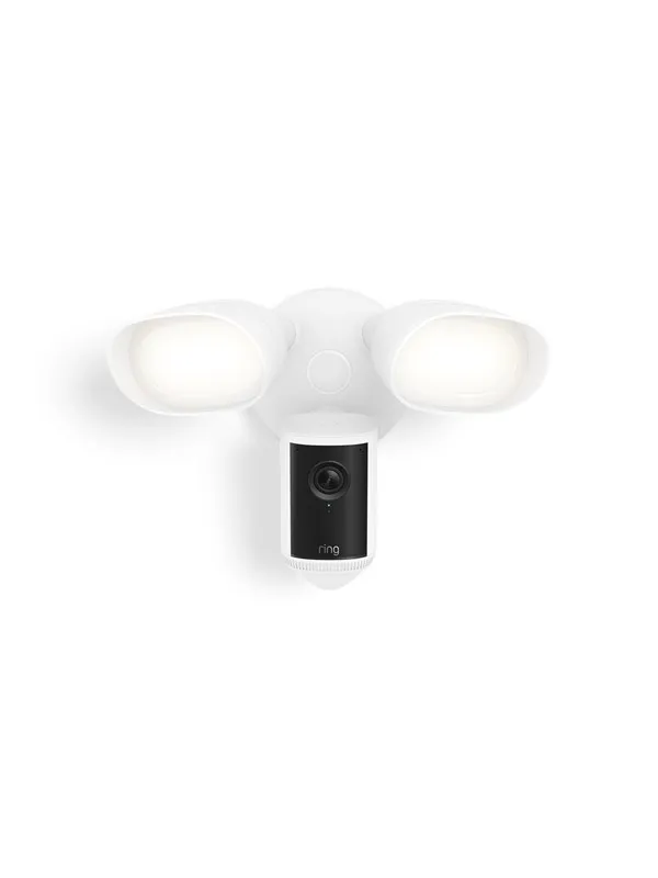 Ring Floodlight Camera Pro - Retinal 4K - White