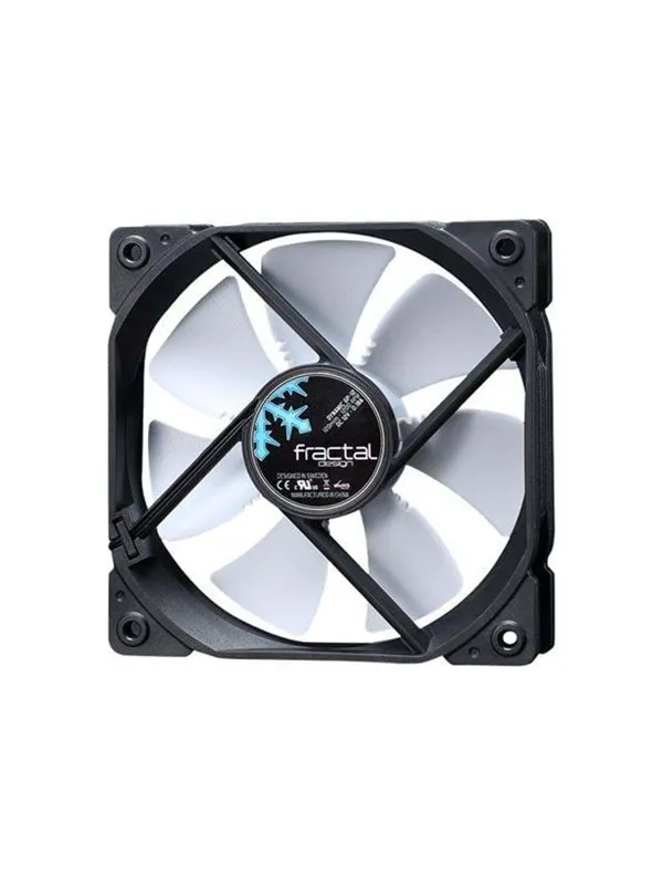 Fractal Design Dynamic GP-14 - Kabinettvifte - 140mm - Svart med hvite vinger - 18 dBA