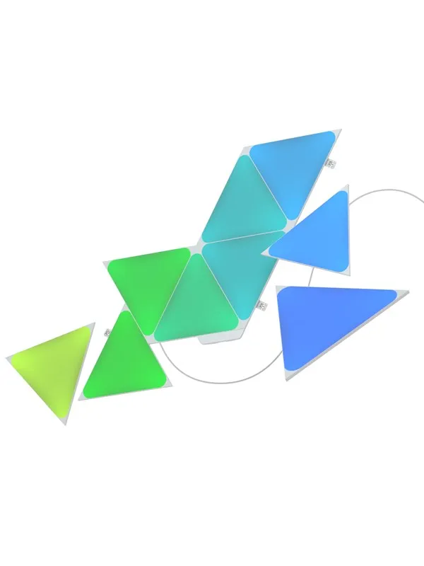 Nanoleaf Shapes - Triangles Startpakke - 9 Paneler