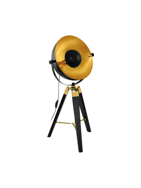 EGLO COVALEDA table lamp black/gold