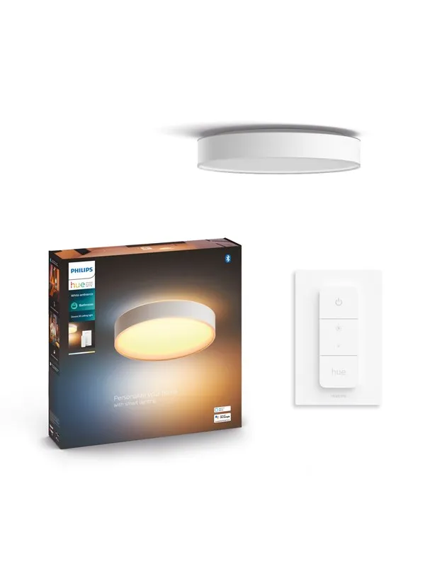 Philips Hue Devere Medium Taklampe - Hvit
