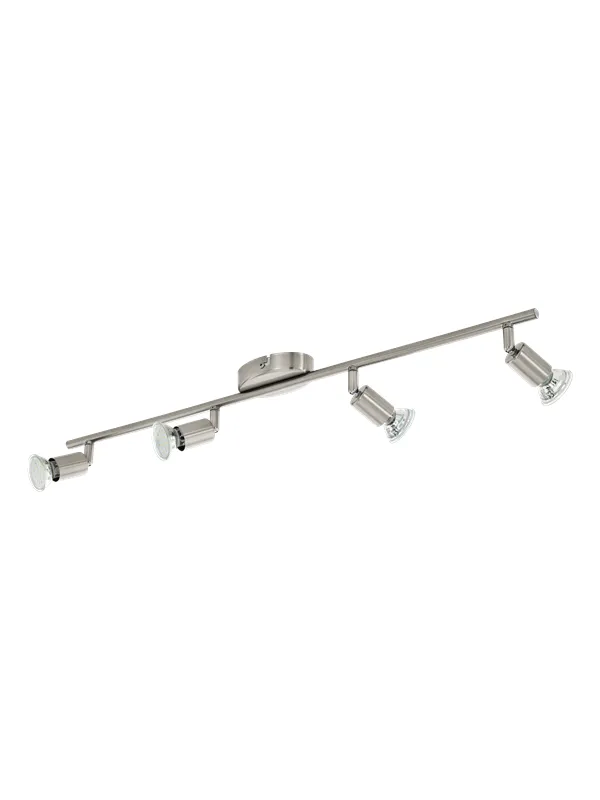 EGLO BUZZ LED spot rail 4L brushed brass