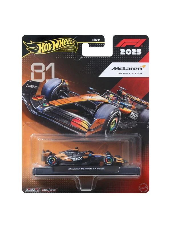 Hot Wheels F1 Racing Premium 1:64 McLaren