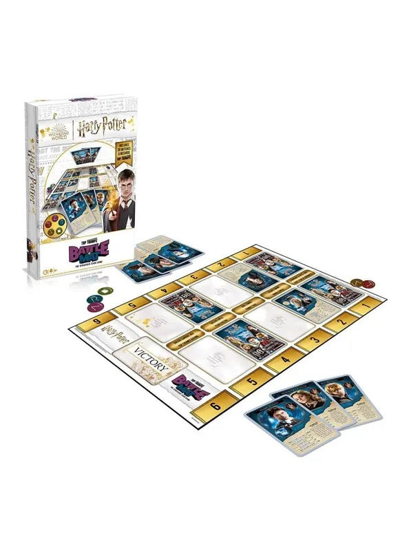 Winning Moves Harry Potter Top Trumps Battle Mat Card Game (ENG)