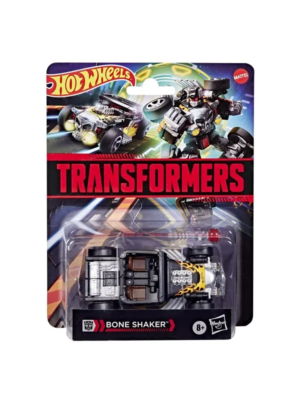 Transformers Collab Hot Wheels Bone Shaker