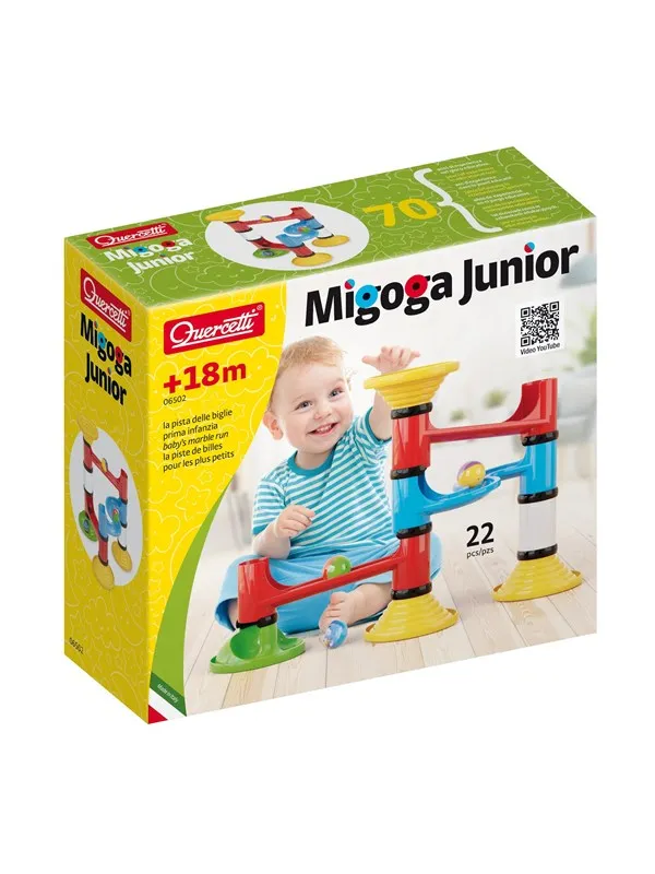 Quercetti Migoga Junior Basic Set (22 pieces)