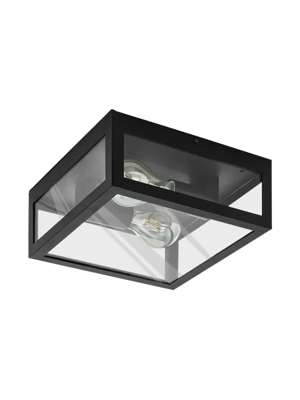 EGLO ALAMONTE 1 outdoor ceiling lamp black