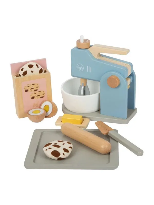 Small Foot - Wooden Mixer Set 12 pcs.