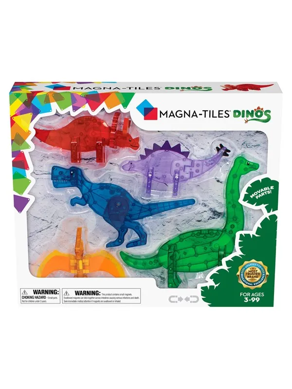 Magna-Tiles Dinos 5 pcs set