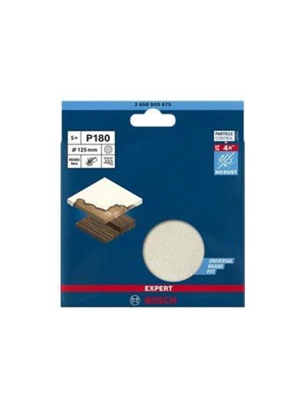 Bosch SLIBEBLAD EXC 125MM NET K180 5 STK
