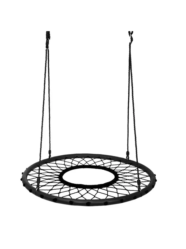 Nordic Play Round net swing with center hole Ø100 cm Active