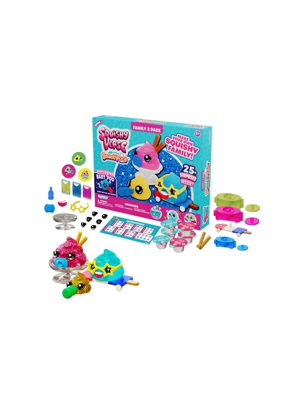 SquishyVerse Snackipoos S1 Family Pack