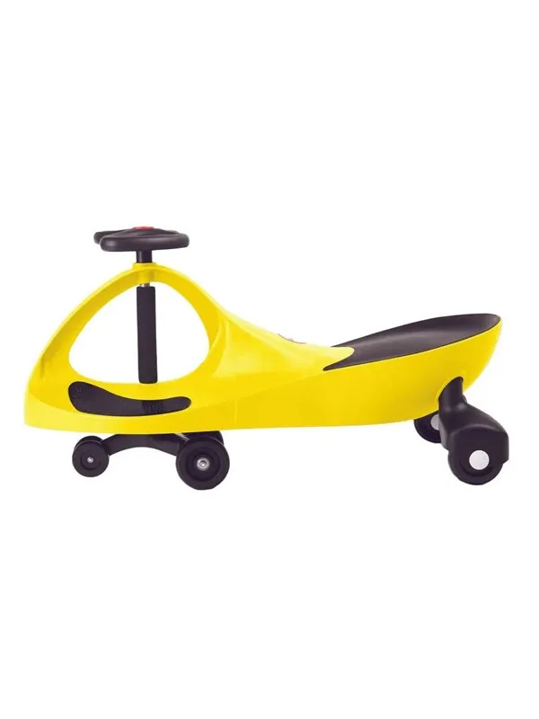 Bigjigs Loopauto Didicar - Geel
