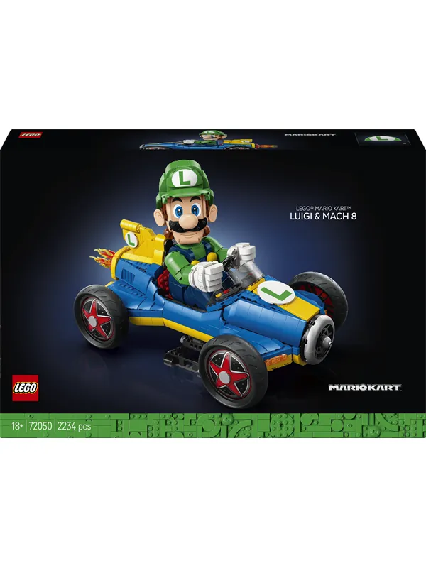 LEGO Super Mario 72050 Mario Kart™ - Luigi og Mach 8