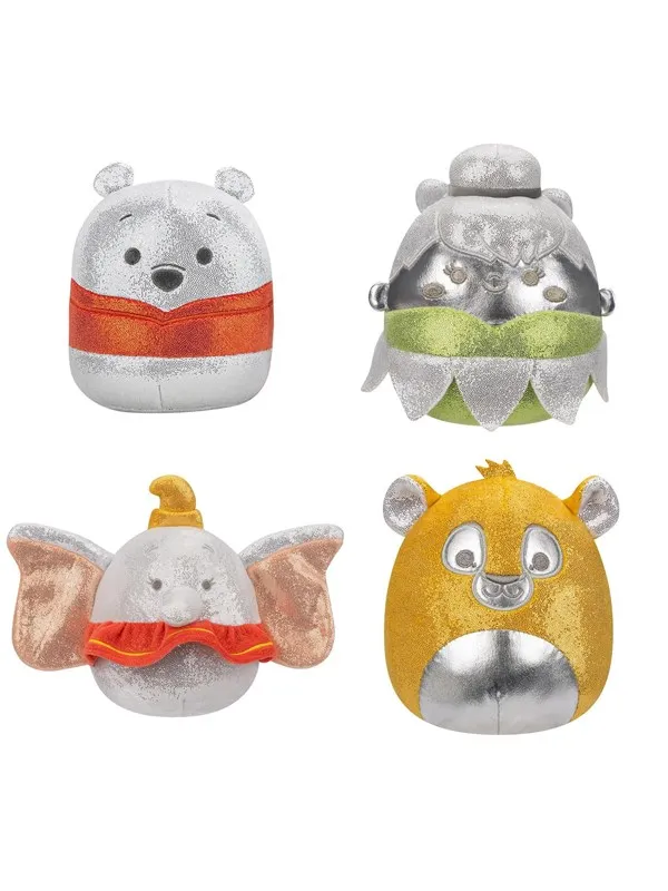 Squishmallows 13 cm Disney 100 4-pack