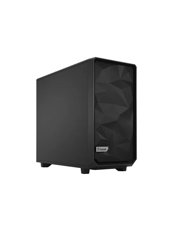 Fractal Design Meshify 2 - Black Solid - Kabinett - Miditower - Svart